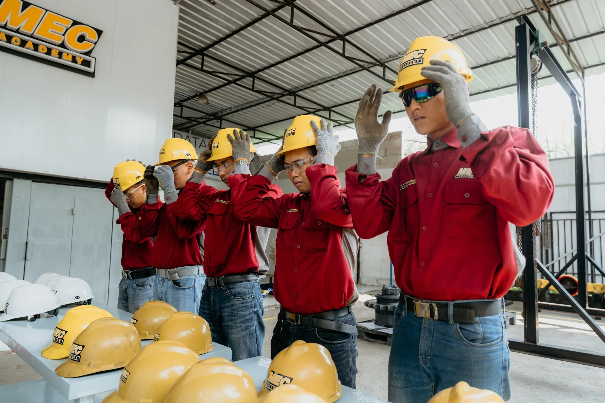 Persiapan alat pelindung diri